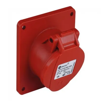 Розетка промислова TP electric кутова 5x16A IP44 60-40-83