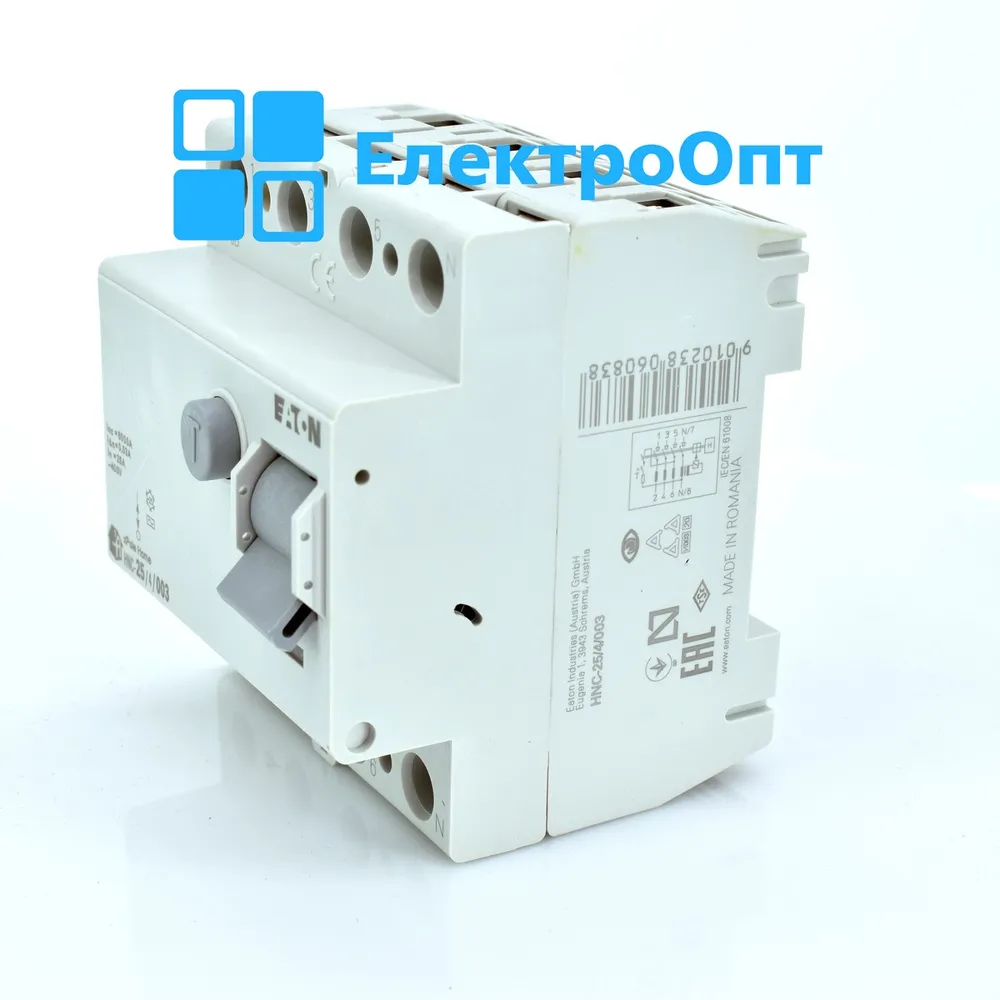 EATON ПЗВ 4p 30mA тип AC HNC-25/4/003