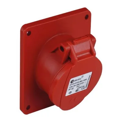 Розетка промислова кутова TP electric  5x32A IP44 60-40-91