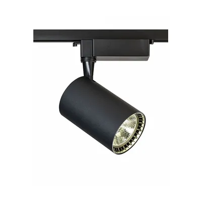 Світильник трековий Single phase track system Vuoro  17 Вт Чорний TR003-1-17W4K-B MAYTONI