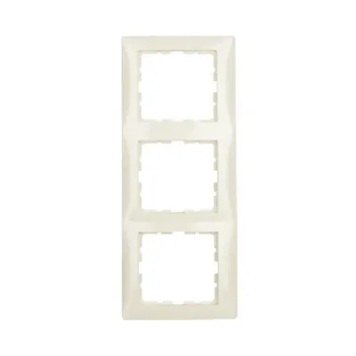Рамка 3 поста Berker S.1 білий 10138982
