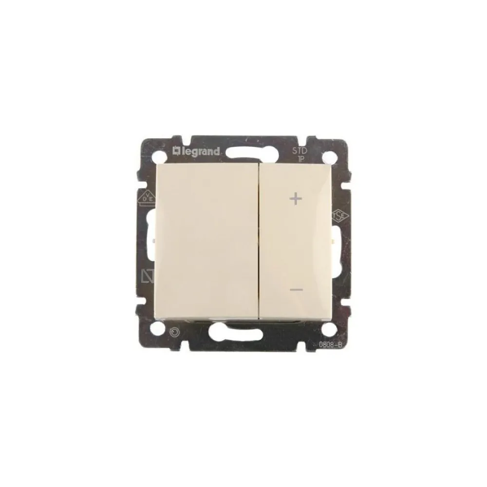 Legrand Valena Classic Світлорегулятор Кнопковий 40-400Вт Слонова кістка 774162
