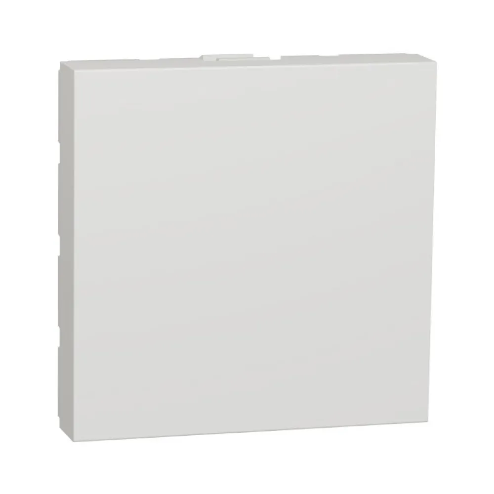 Заглушка Schneider Electric Unica New біла 2-модульна NU986618