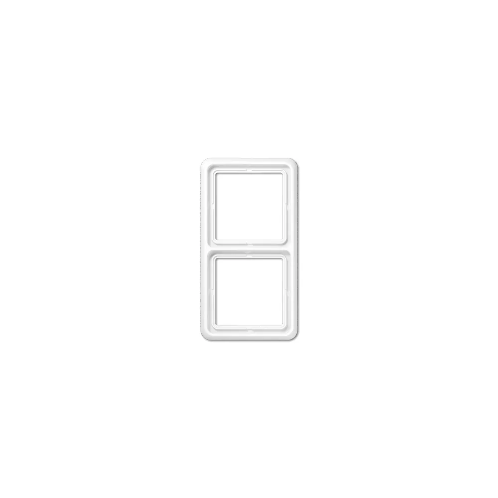JUNG CD 500 Рамка 2-кратна білий дуропласт CD582WW