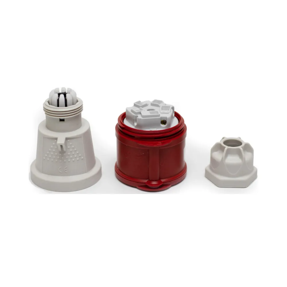 Розетка силова 16А/5 (3Р+N+РЕ) IP44, TP electric 62-66-81