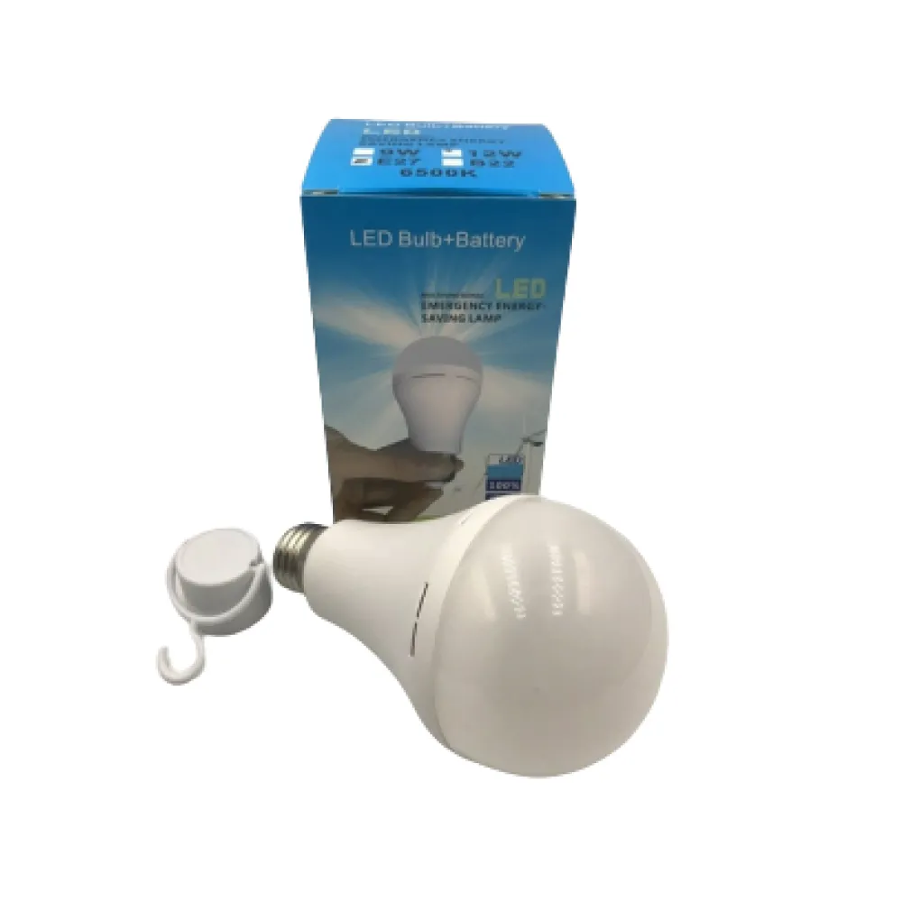 LED лампочка акумуляторна E27 12W 6500K LED-01S