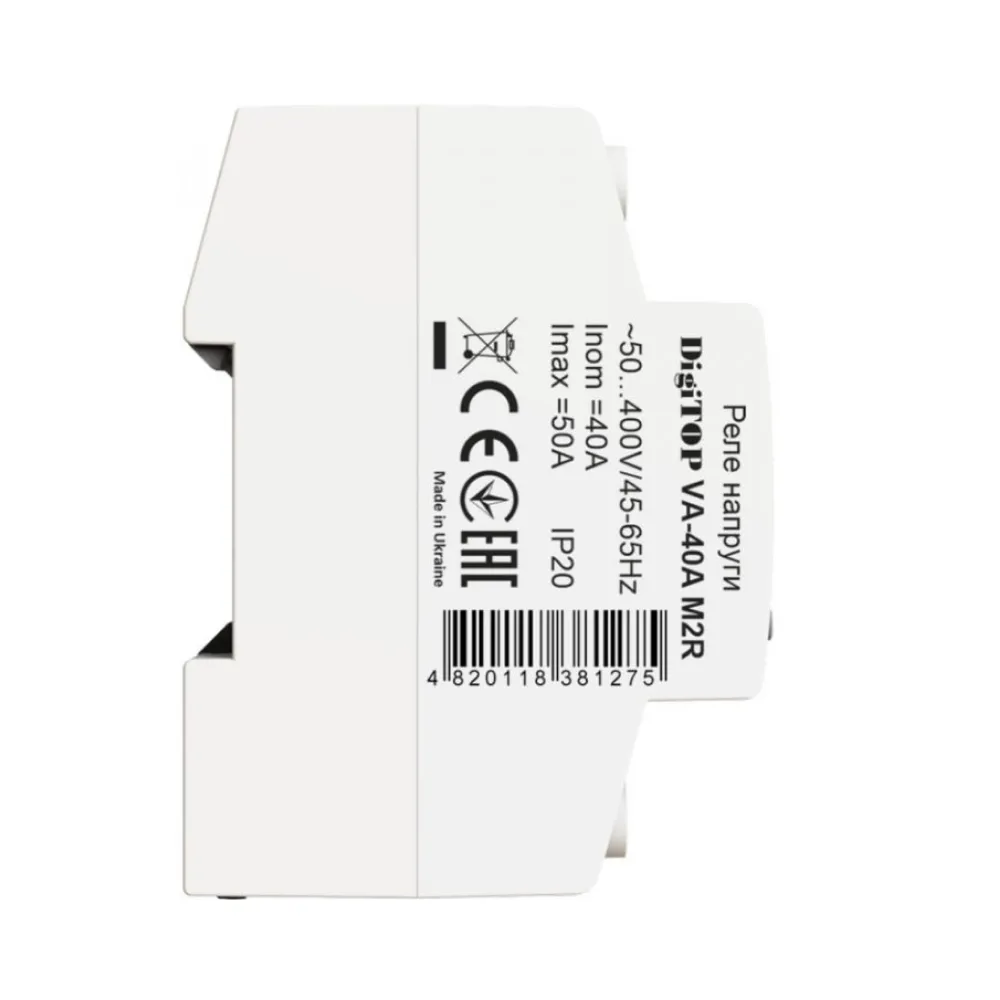 Реле напруги DigiTOP 40 А (max 50A) VA-40A M2R