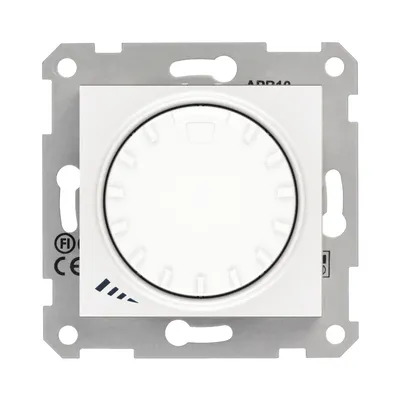Світлорегулятор поворотно-натискний Schneider Electric Sedna білий SDN2200921