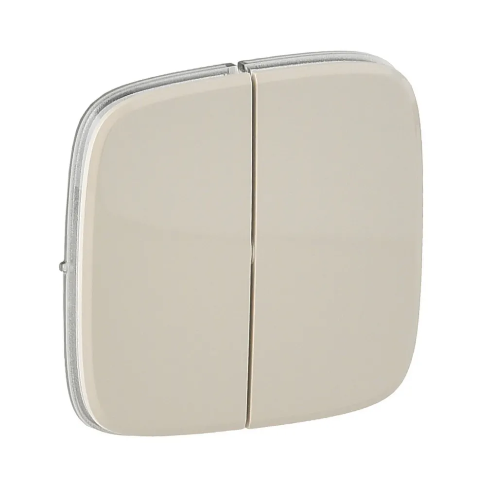 Клавиша выключателя двухклавишного Legrand Valena Allure слоновая кость 755026