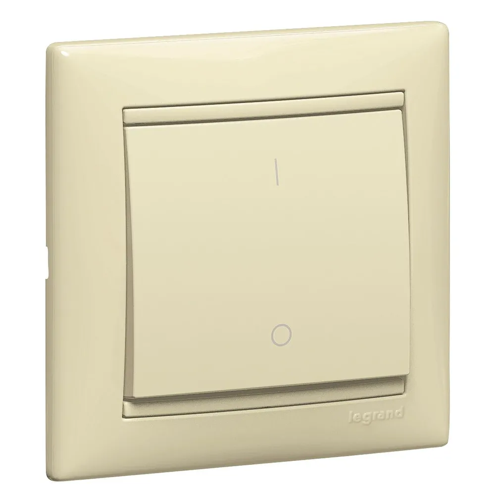 Legrand Valena Classic Вимикач 2-полюсний 10А Слонова кістка 774302