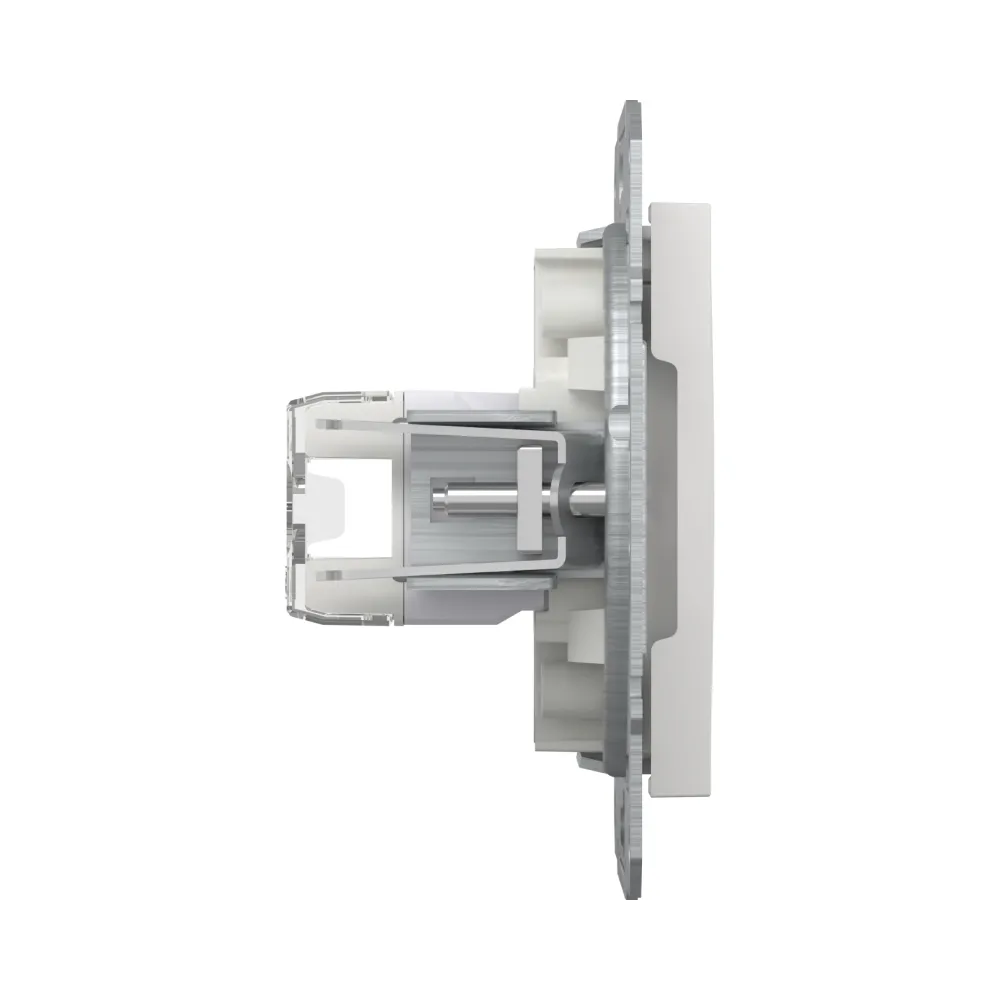 Розетка комп'ютерна Schneider Electric Asfora білий RJ-45 UTP 5E внутрішня без рамки EPH4370121