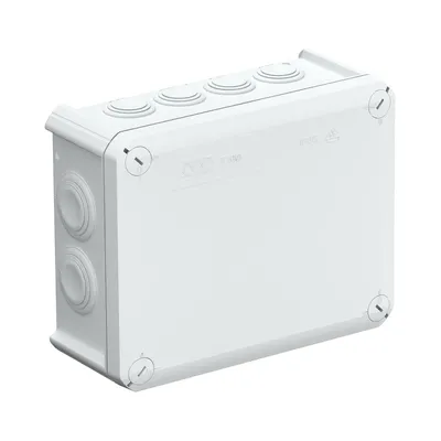 Розподільна коробка Т-серії без кабельних вводів OBO Bettermann 150х116х67 2007255