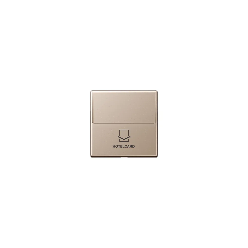 JUNG A Накладка карткового вимикача HOTELCARD шампанське A590CARDCH