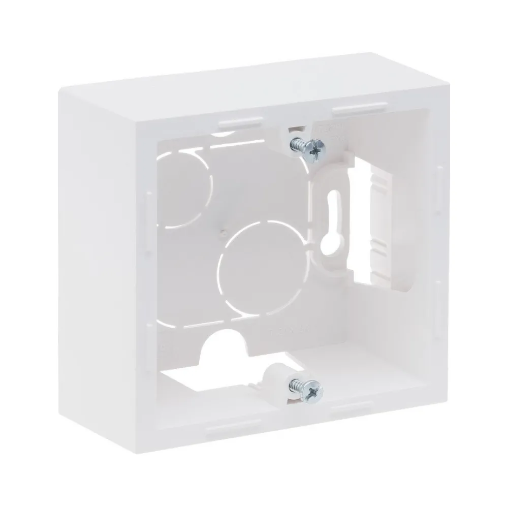 Legrand SUNO Коробка накладного монтажу 1 пост, колір Білий 721194
