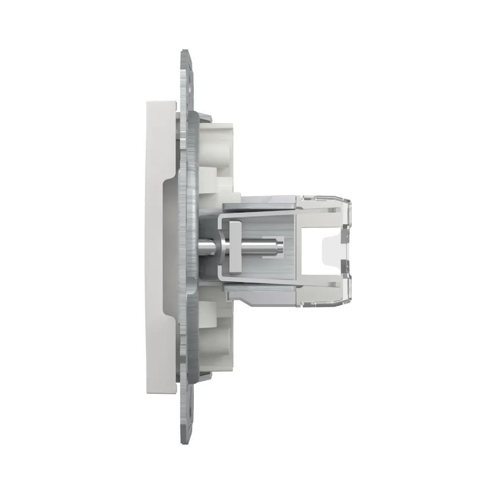 Розетка комп'ютерна Schneider Electric Asfora білий RJ-45 UTP 5E внутрішня без рамки EPH4370121