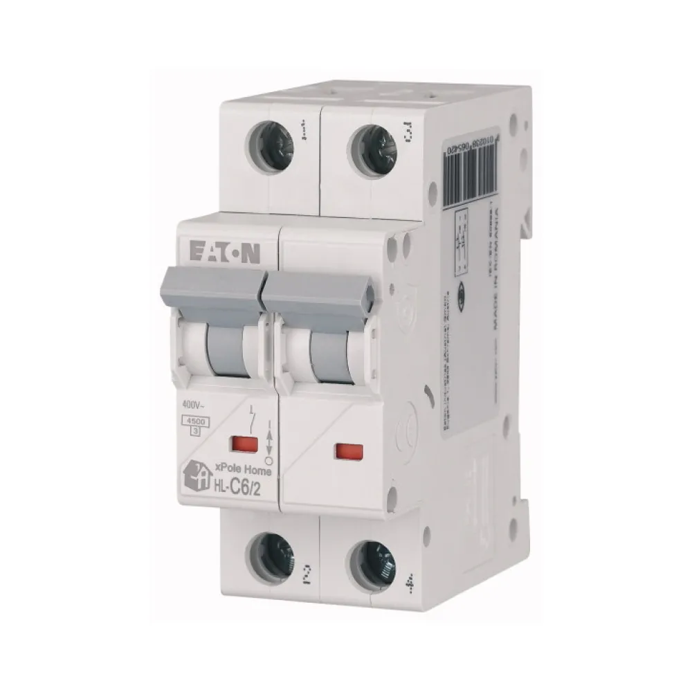 Автоматический выключатель EATON 2p HL-C6/2