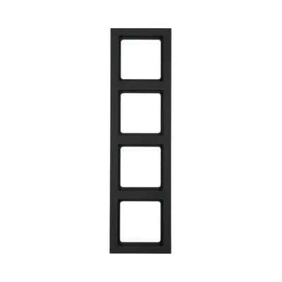 Рамка 4 поста Berker Q.3 антрацит 10146096