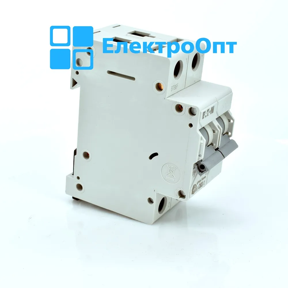Автоматичний вимикач EATON 2p, 4,5кА HL-C63/2