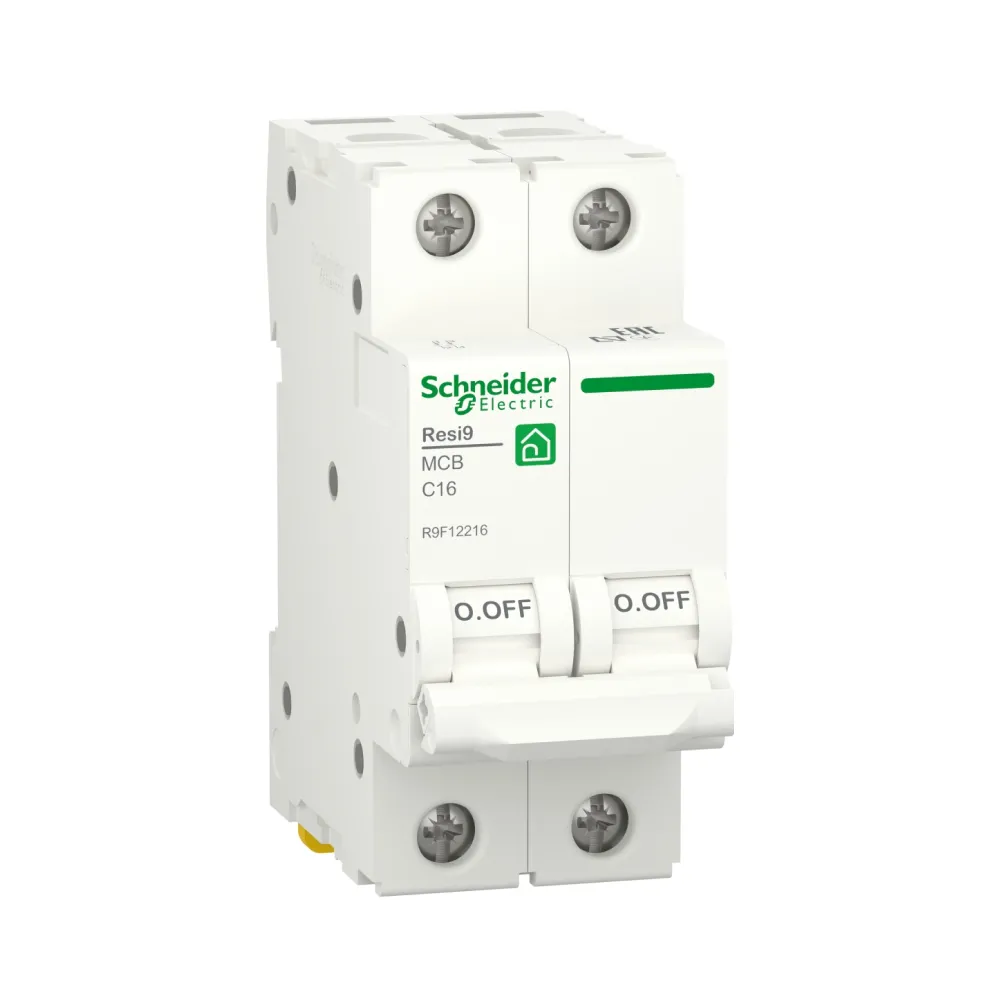 Автоматический выключатель Schneider Electric Resi 9 С 2p 16A R9F12216