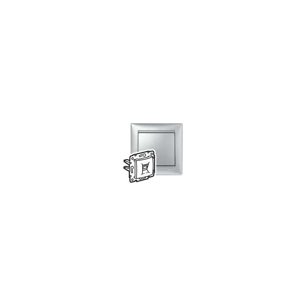 Legrand Valena Classic Розетка компютерна 5 категорія Алюміній 770141