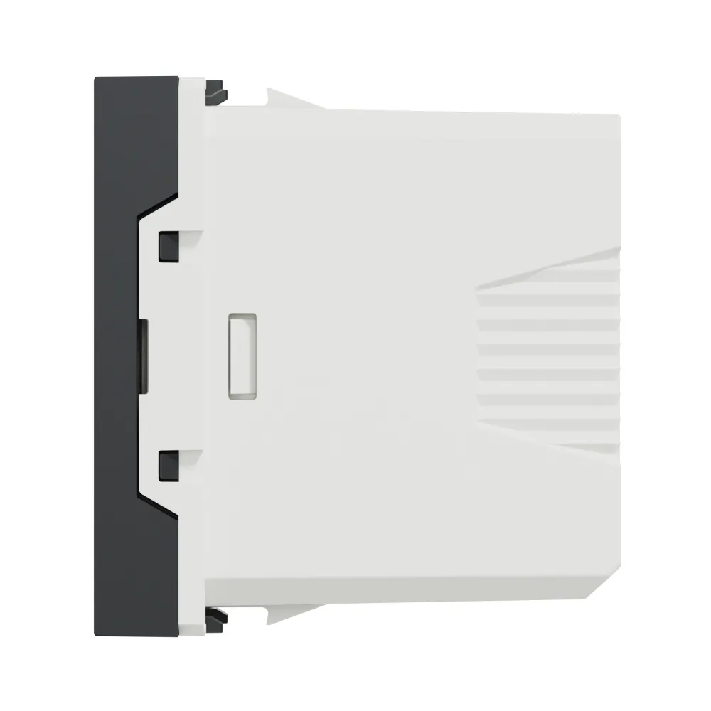 Розетка USB Schneider Electric Unica New 1 модуль антрацит NU342954