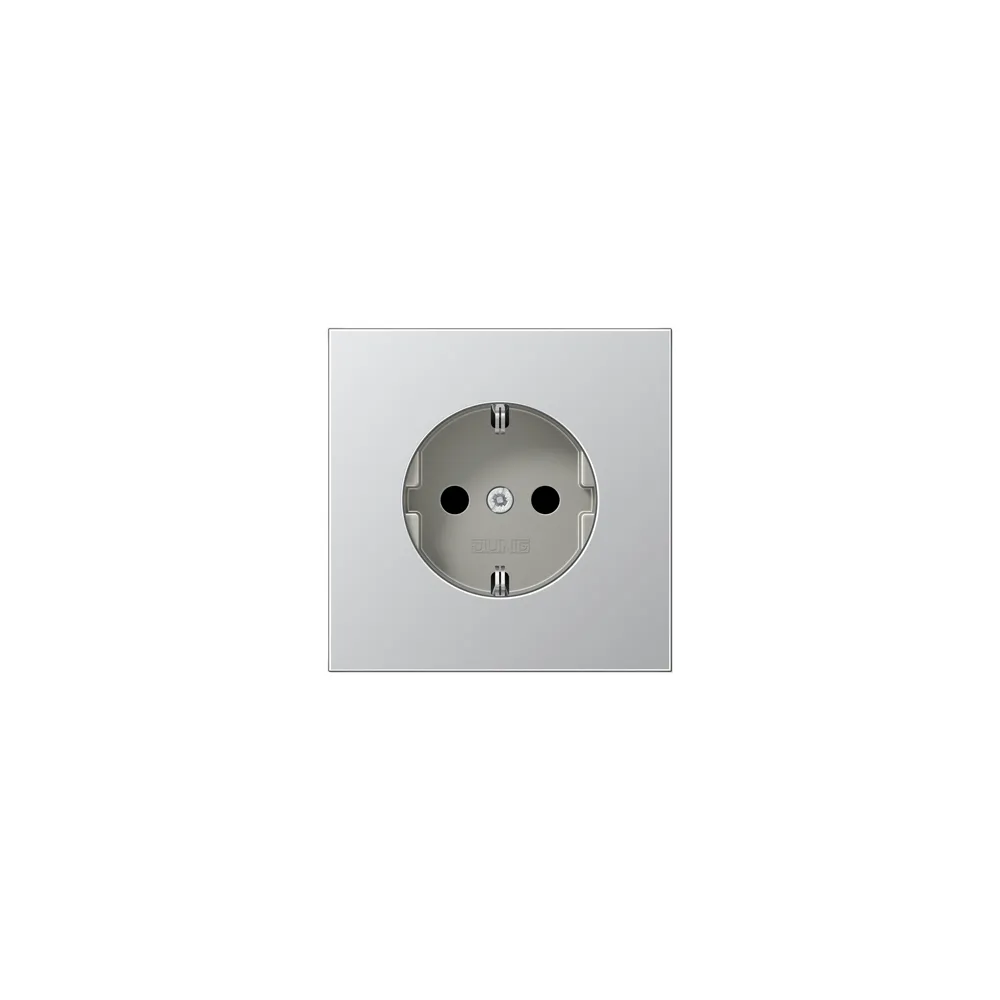JUNG LSx-механізм SCHUKO-розетка алюміній AL1520