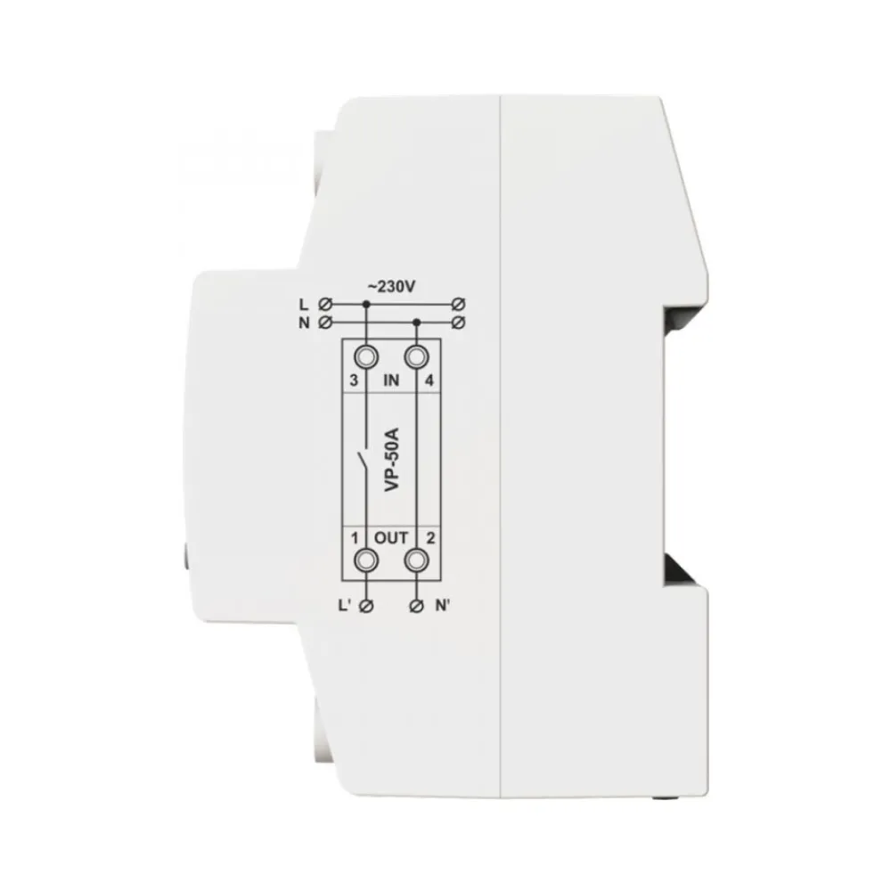 Реле напруги DigiTOP 50 А (max 63A) VP-50A M2R