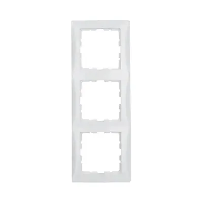 Рамка 3 поста Berker S.1 полярна білизна 10138989