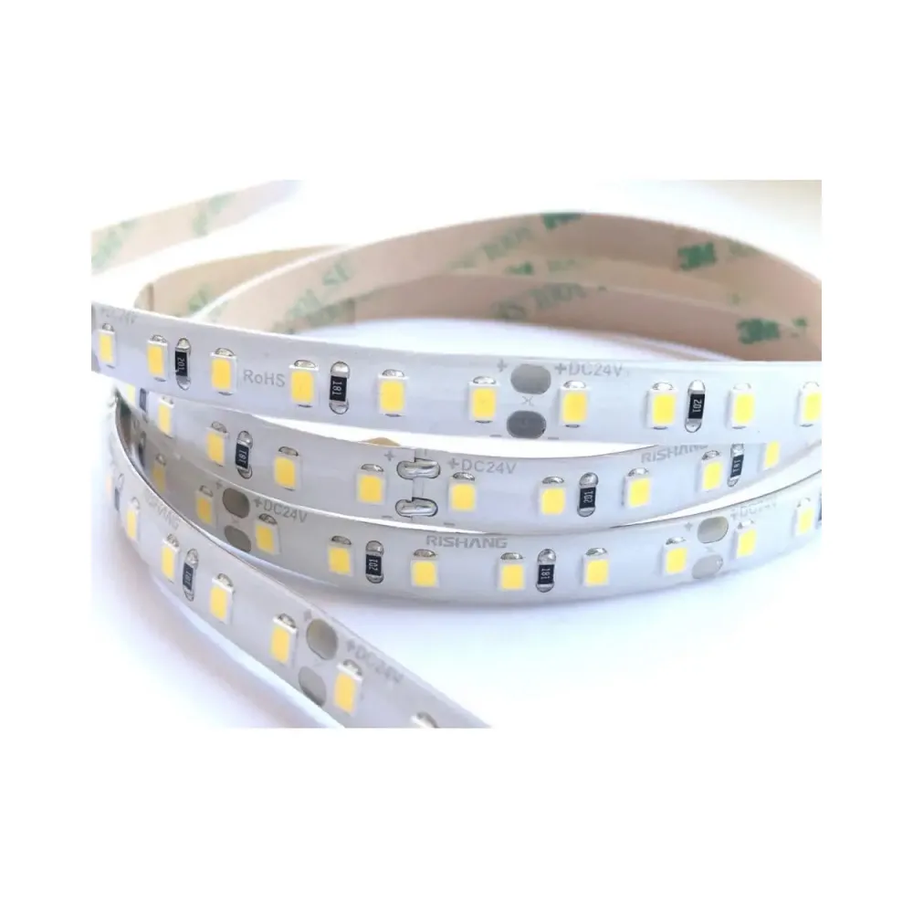 LED стрічка RISHANG 3000K 8,6 ВТ/М 2835 120 діодів IP65 24V RD08C0TC-B 13253