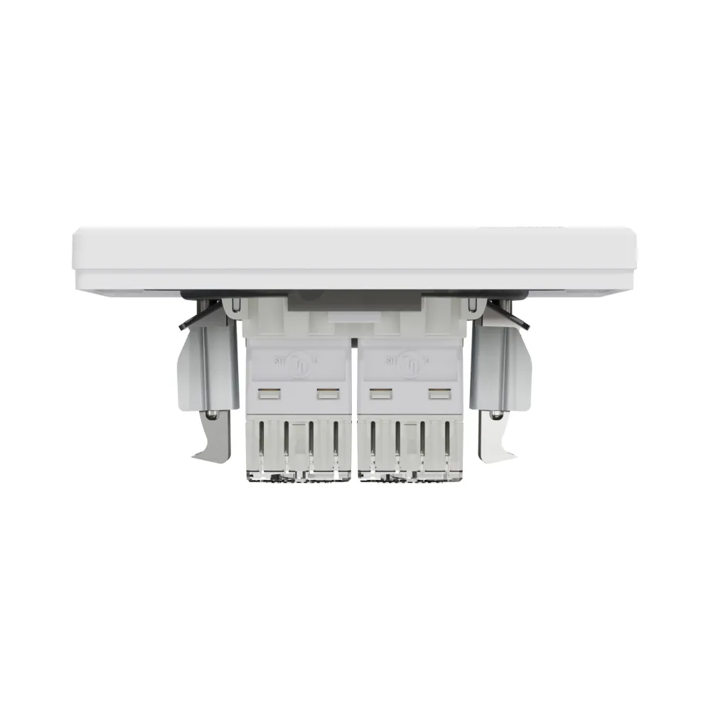 Розетка компьютерная Schneider Electric Asfora белая двойная RJ45 UTP 5E внутренняя EPH4400121