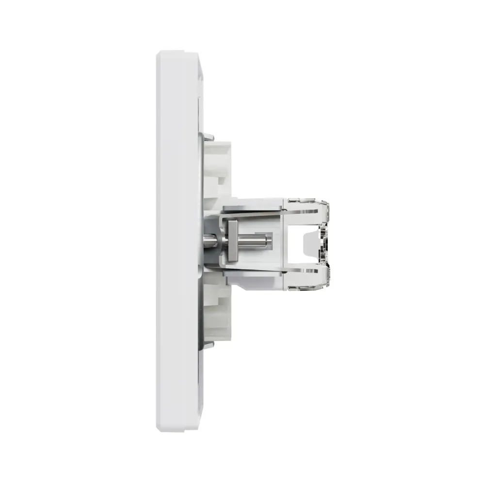 Розетка компьютерная Schneider Electric Asfora белая двойная RJ45 UTP 5E внутренняя EPH4400121