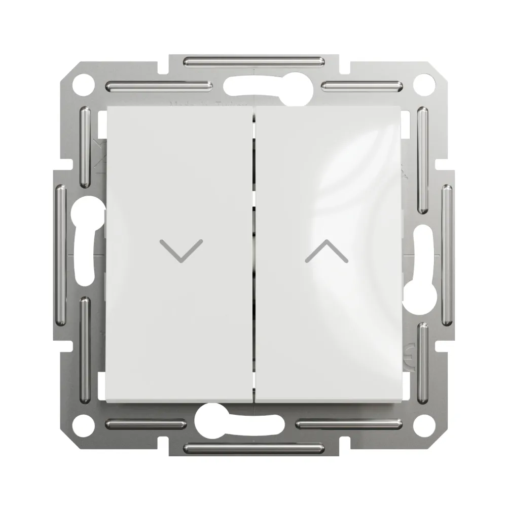 Вимикач для жалюзі Schneider Electric Asfora білий б/р EPH1370121