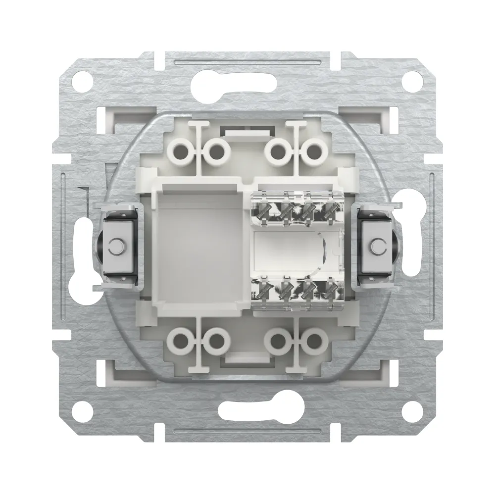 Розетка компьютерная Schneider Electric Asfora белый RJ-45 UTP 5E внутренняя без рамки EPH4370121