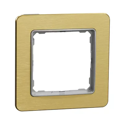 Schneider Sedna Design Рамка 1-а кратна Sedna Elements Матове золото SDD371801