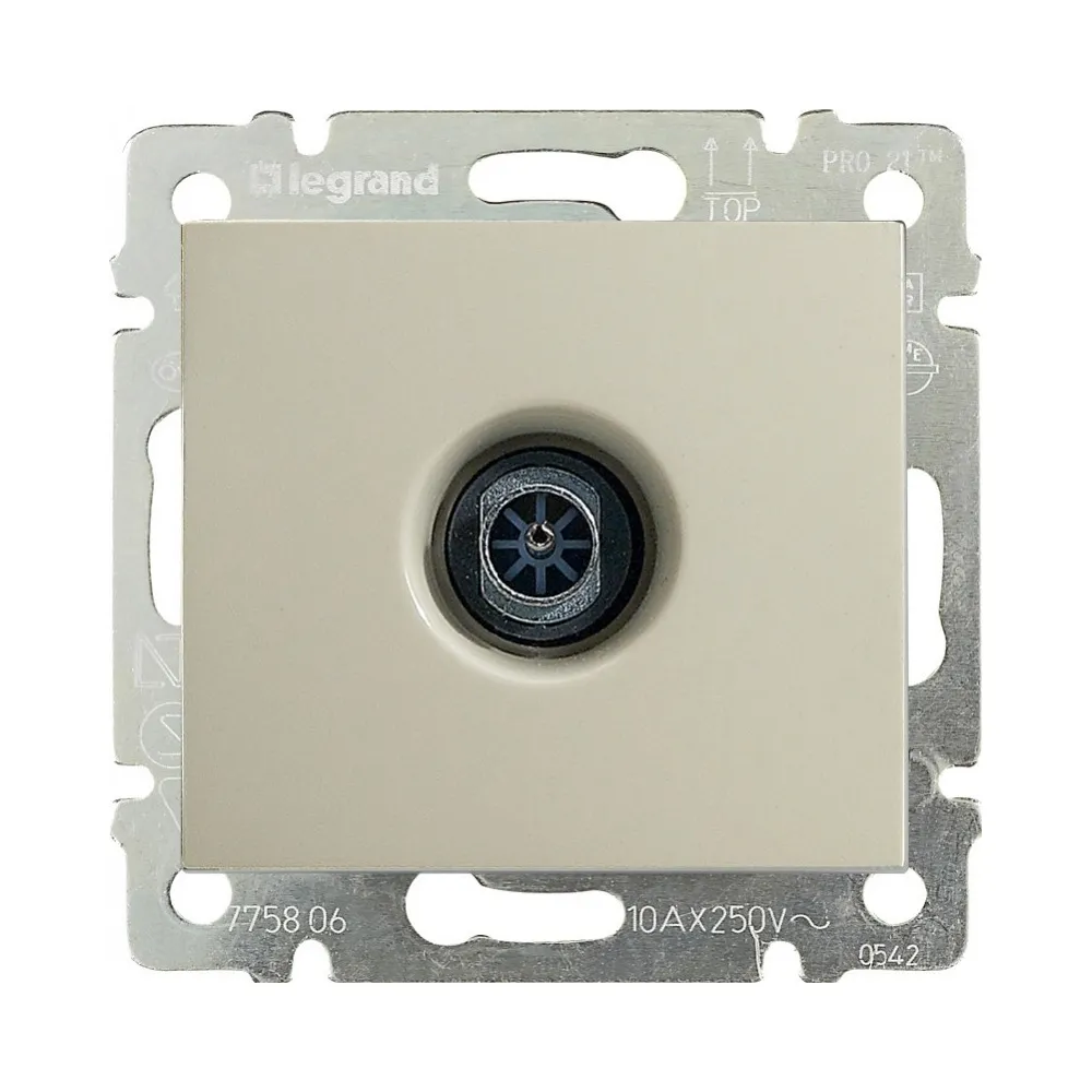 Legrand Valena Classic Розетка TV кінцева Слонова кістка 774330