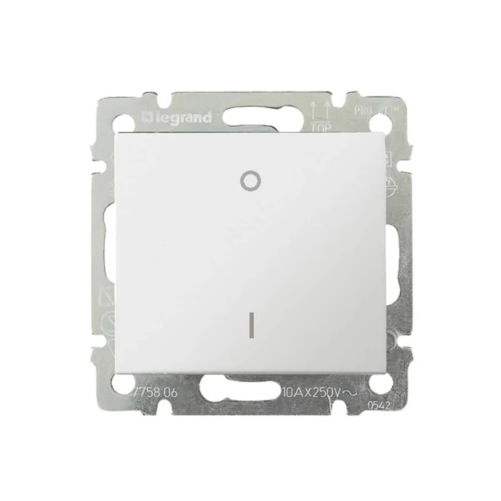 Legrand Valena Classic Вимикач 2-полюсний 16А Білий 774204