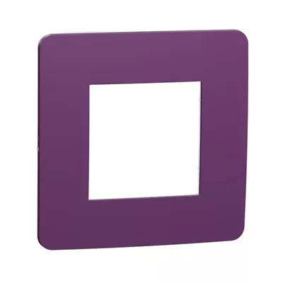 Рамка одномісна Schneider Electric Unica New Studio Color ліловий/бежевий NU280215