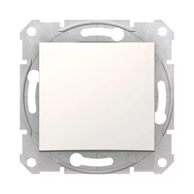 Вимикач Schneider Electric Sedna кремовий одноклавішний внутрішній перехресний SDN0500123