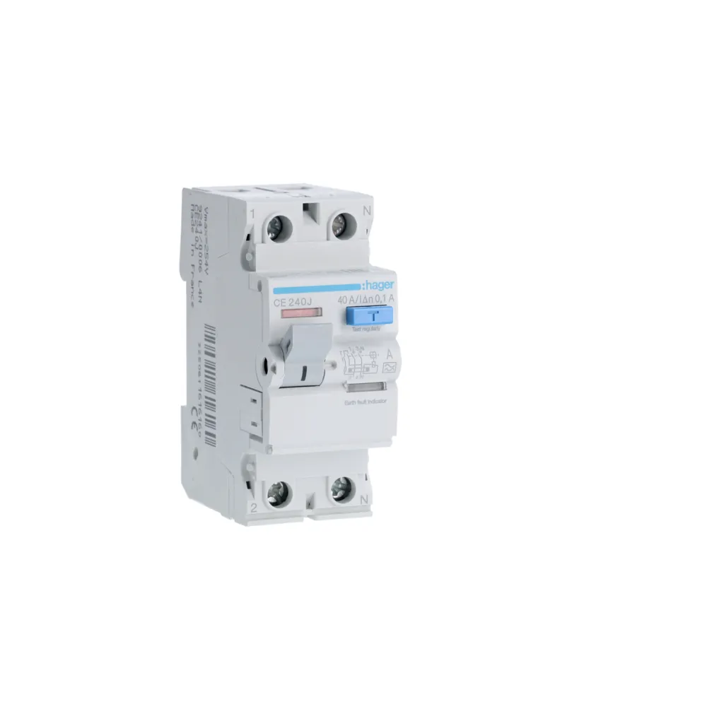 Hager ПЗВ Тип A 2P 100mA 40A CE240J