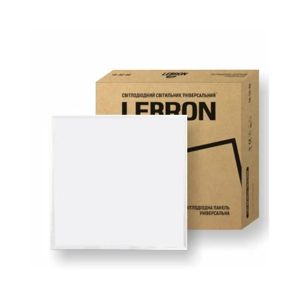 LED светильник Lebron L9LPU 40W 595*595*22мм 6200K 3200Lm 16-50-41 