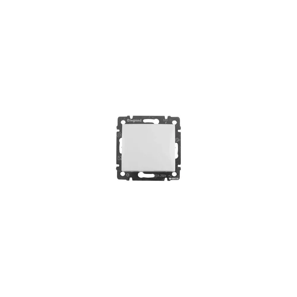 Legrand Valena Classic Вимикач без фіксації 10А Білий 774411