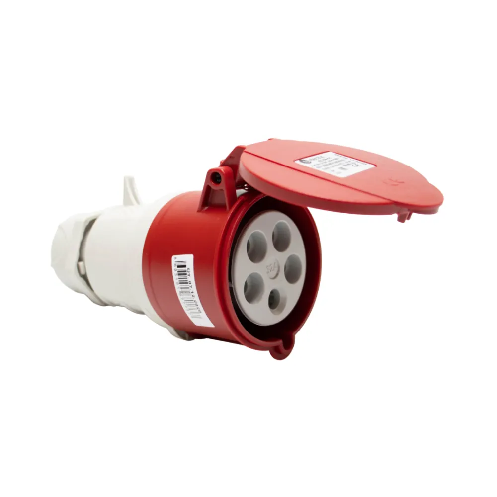 Розетка силовая TP electric 32A/5 (3p+NPE) IP44 62-68-01 