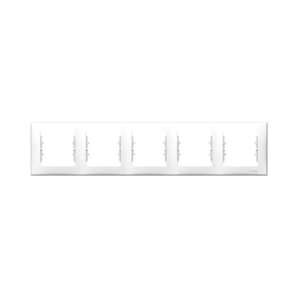 Рамка Schneider Electric Sedna біла 5-кратна SDN5800921