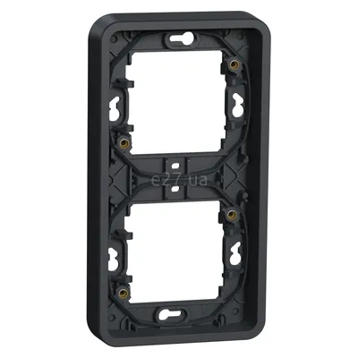 Schneider MUREVA S РАМКА 2-постова вертик, ЧОР, IP55 MUR34151