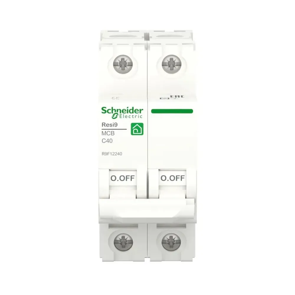 Автоматичний вимикач Schneider Electric Resi 9 С 2p 40A R9F12240