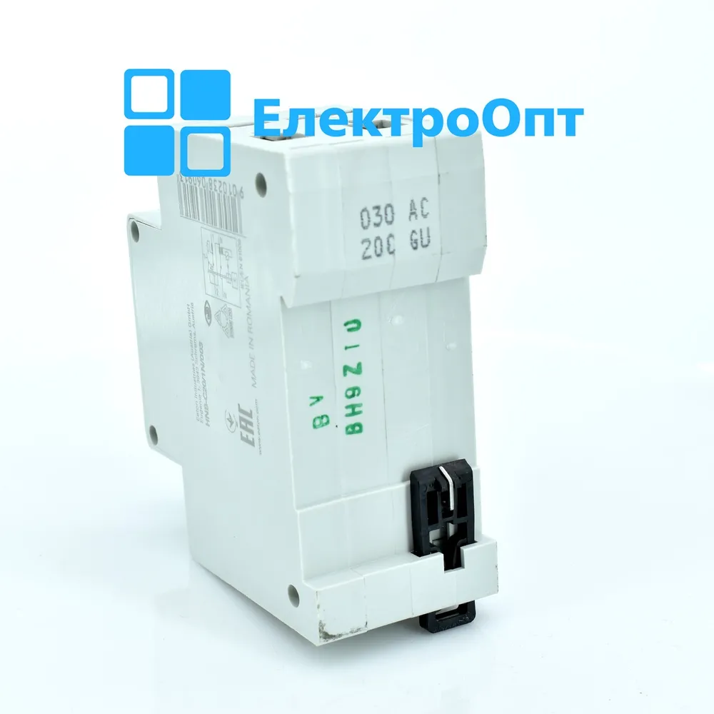 EATON Диференційний автомат Тип АС 2P 6kA C-20 30mA HNB-C20/AC-0,03