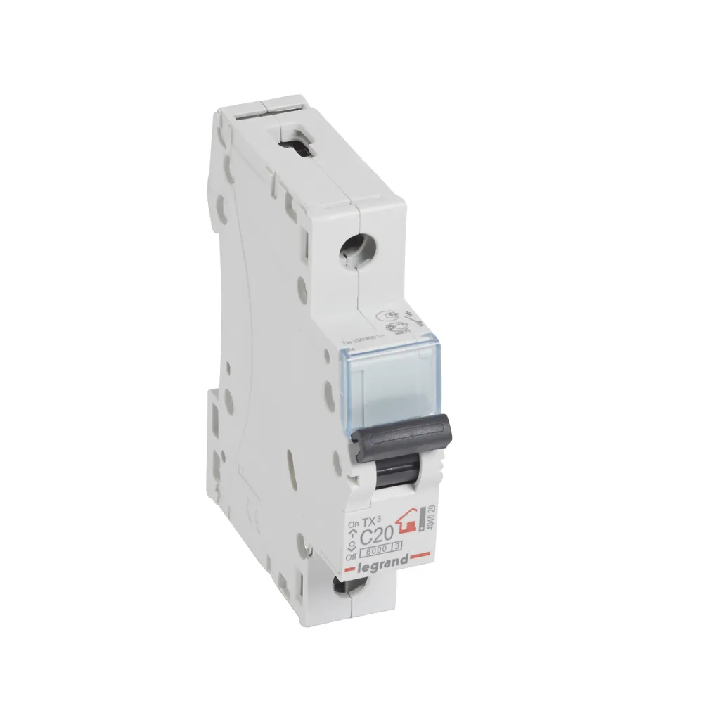 LEGRAND Автоматичний вимикач, 6kA, C 20А 1П 404029