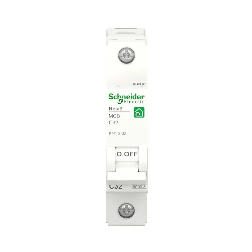 Автоматичний вимикач Schneider Electric Resi 9 6кА С 1p 32A R9F12132