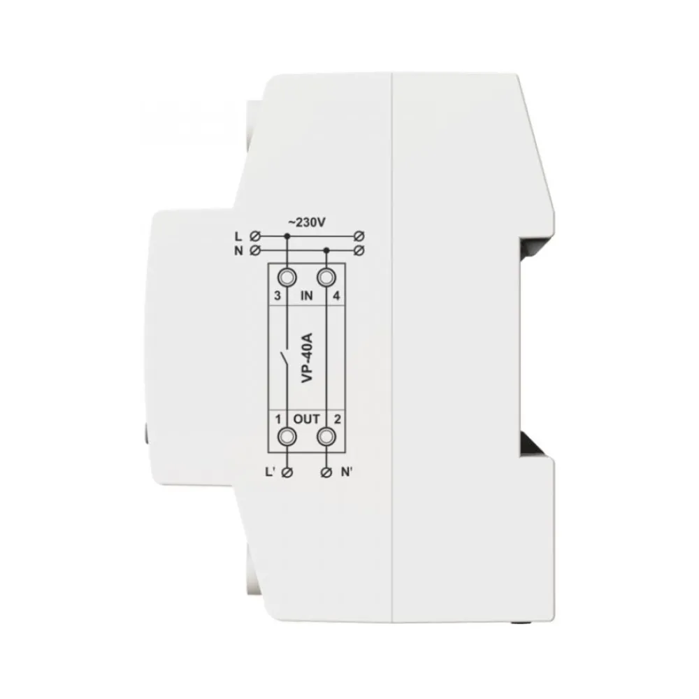 Реле напряжения DigiTOP 40 А (max 50A) VP-40A M2R