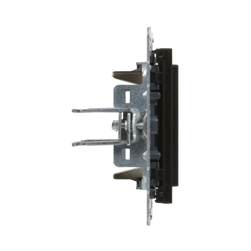 Legrand SUNO Заглушка з адаптером MOSAIC, колір Чорний 721443